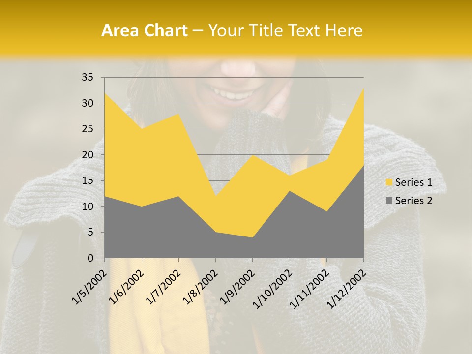 Autumn Face Cheerful PowerPoint Template