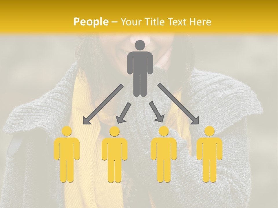 Autumn Face Cheerful PowerPoint Template