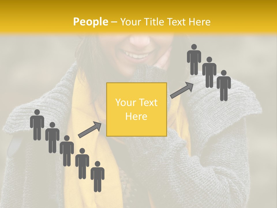 Autumn Face Cheerful PowerPoint Template