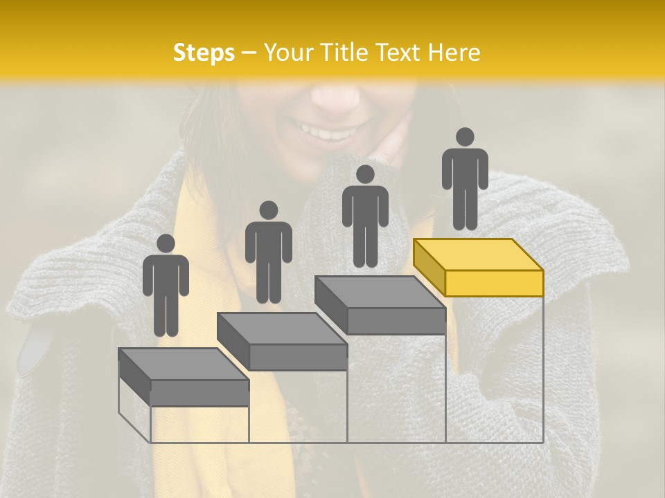 Autumn Face Cheerful PowerPoint Template