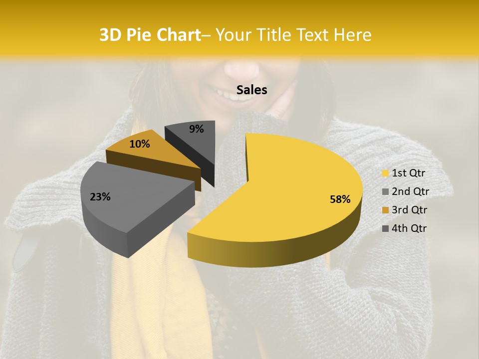 Autumn Face Cheerful PowerPoint Template