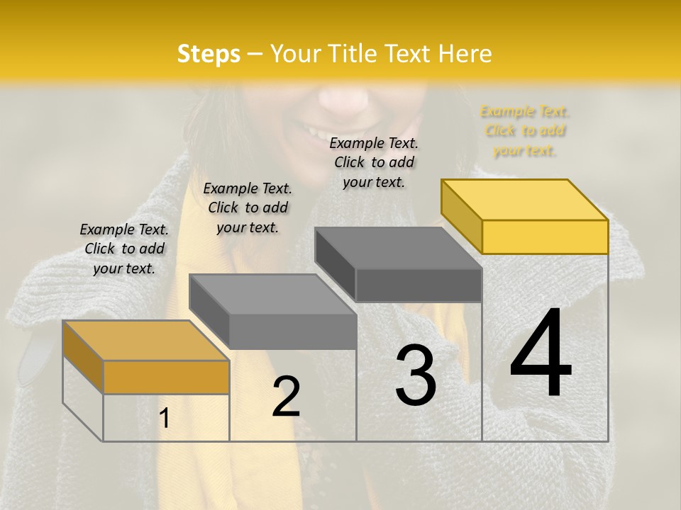 Autumn Face Cheerful PowerPoint Template
