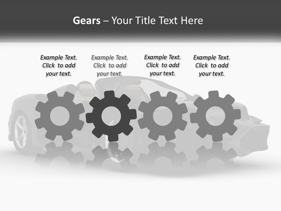 Vehicle Tire Transportation PowerPoint Template
