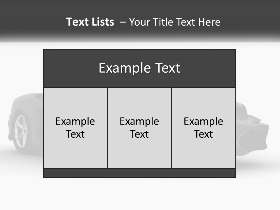 Vehicle Tire Transportation PowerPoint Template