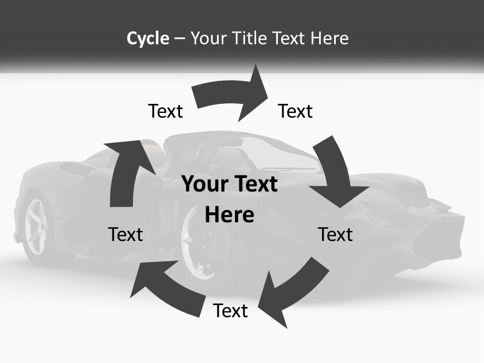 Vehicle Tire Transportation PowerPoint Template