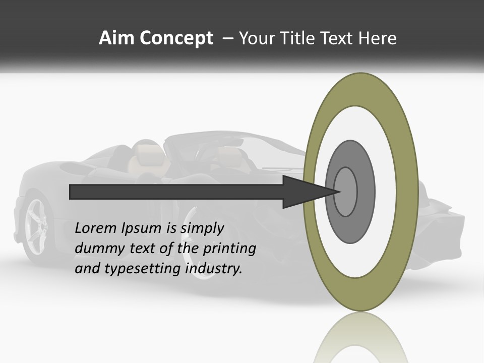 Vehicle Tire Transportation PowerPoint Template