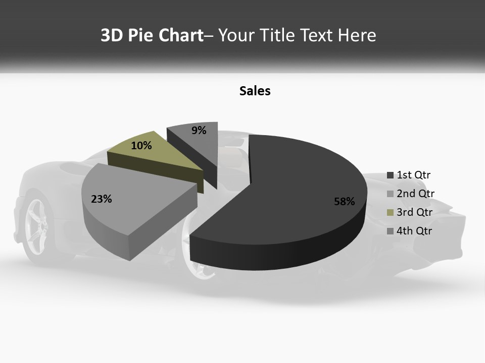 Vehicle Tire Transportation PowerPoint Template