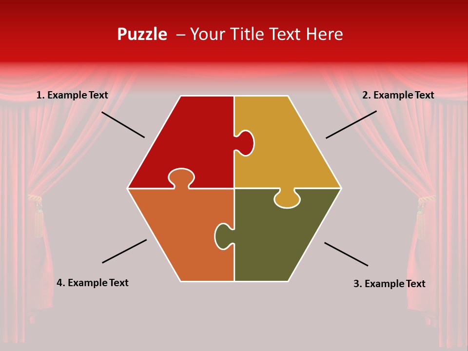 Drama Stage Act PowerPoint Template