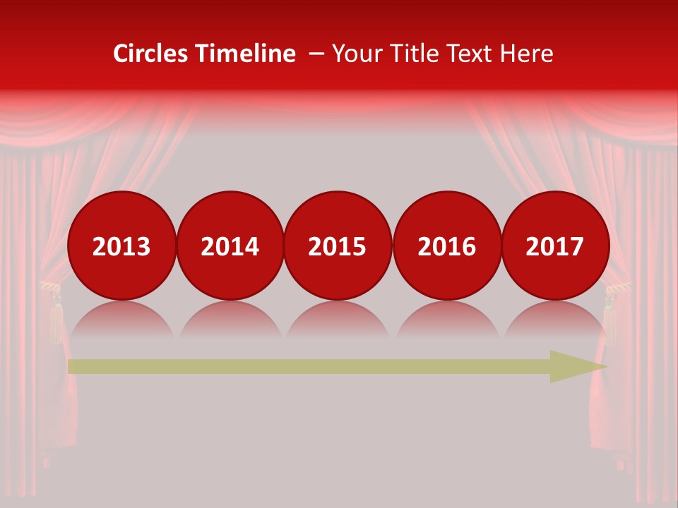 Drama Stage Act PowerPoint Template