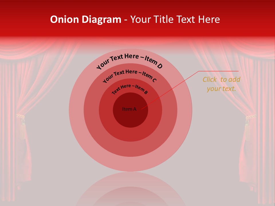 Drama Stage Act PowerPoint Template