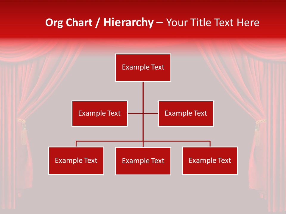 Drama Stage Act PowerPoint Template