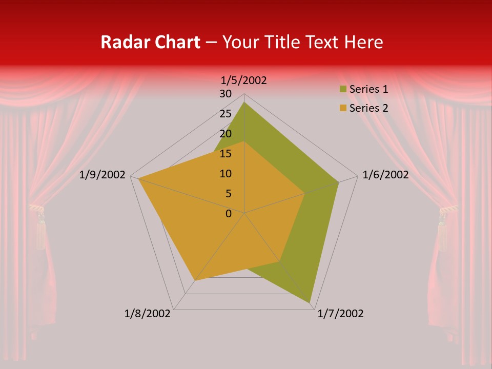 Drama Stage Act PowerPoint Template