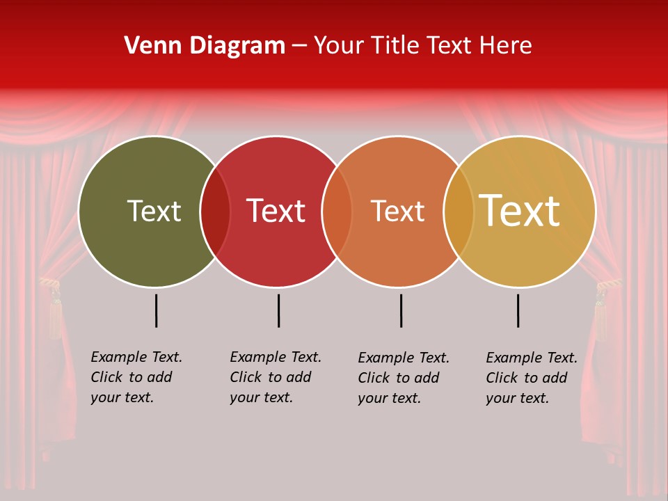 Drama Stage Act PowerPoint Template