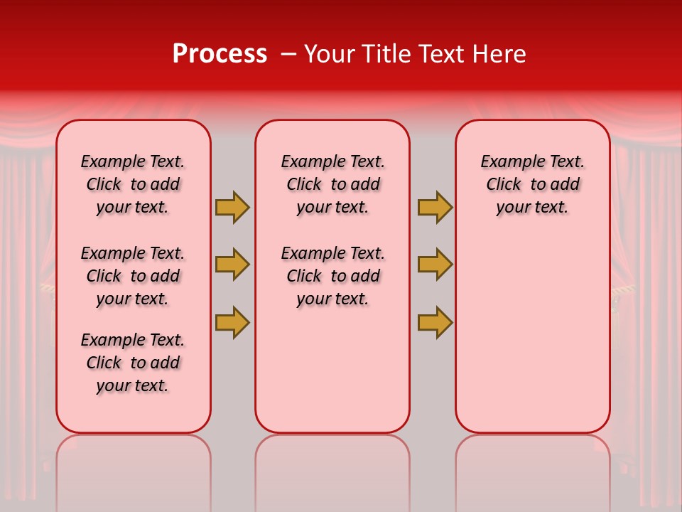 Drama Stage Act PowerPoint Template