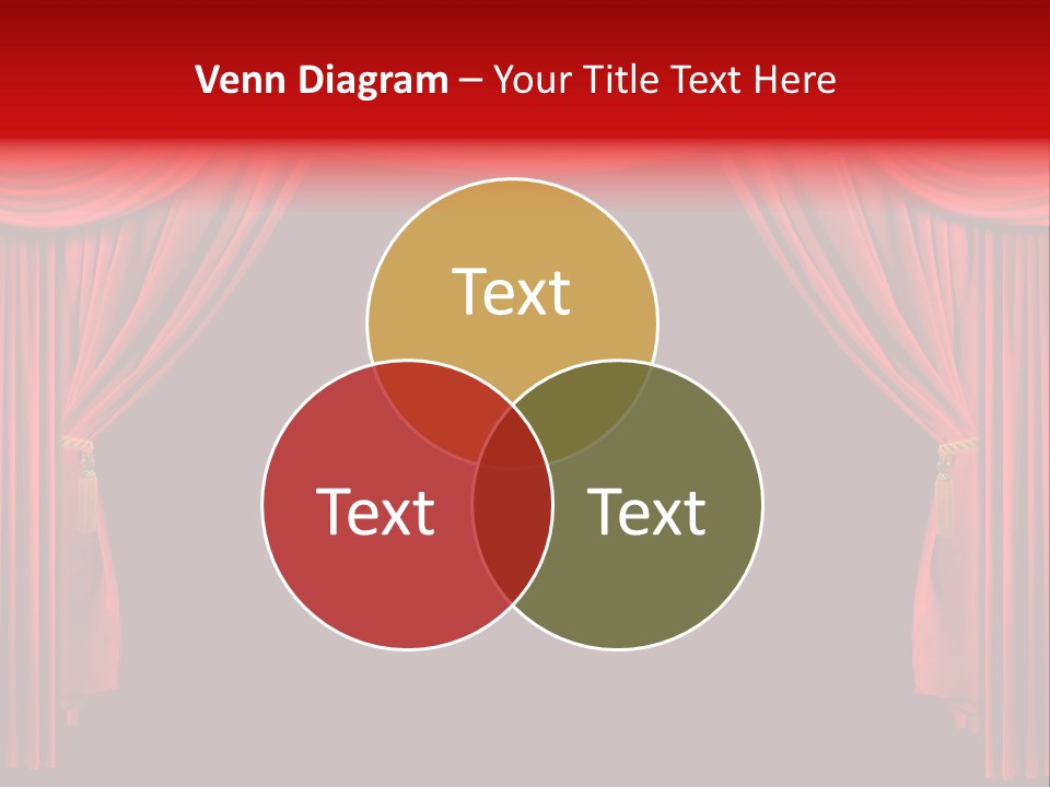 Drama Stage Act PowerPoint Template