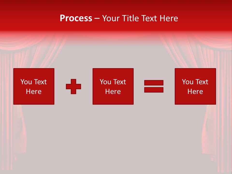 Drama Stage Act PowerPoint Template