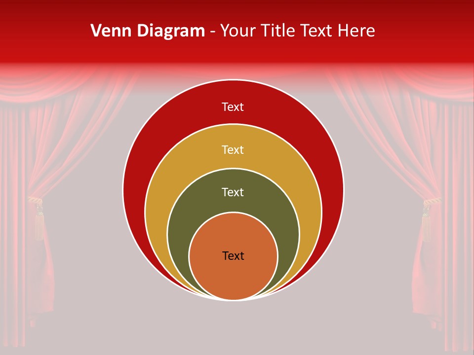 Drama Stage Act PowerPoint Template