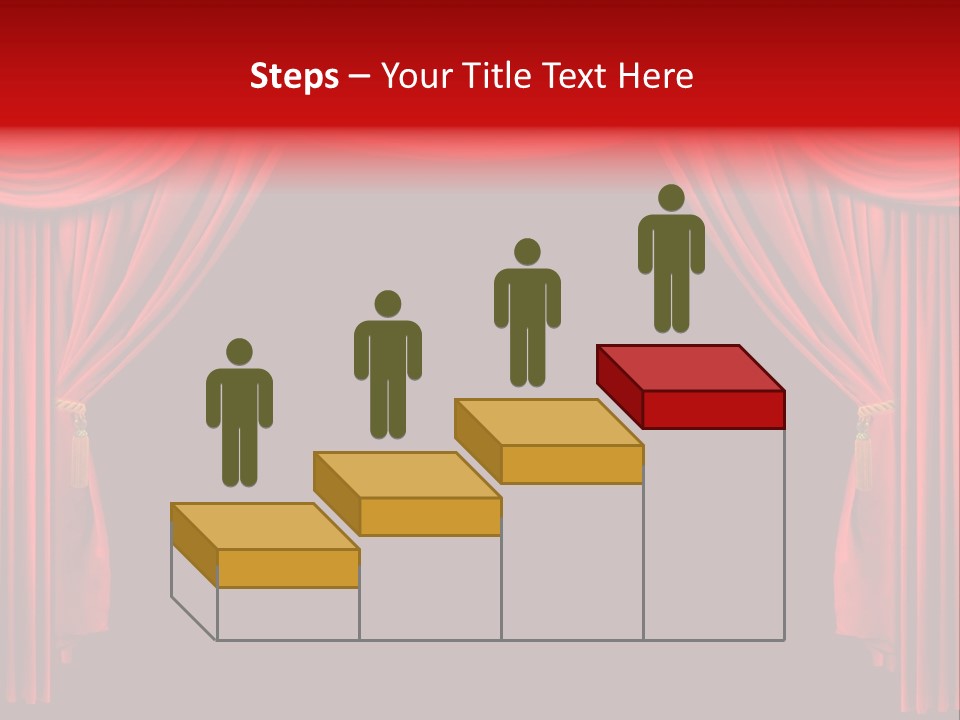 Drama Stage Act PowerPoint Template