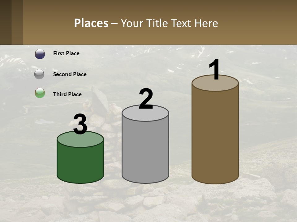 Vista Range Altitude PowerPoint Template