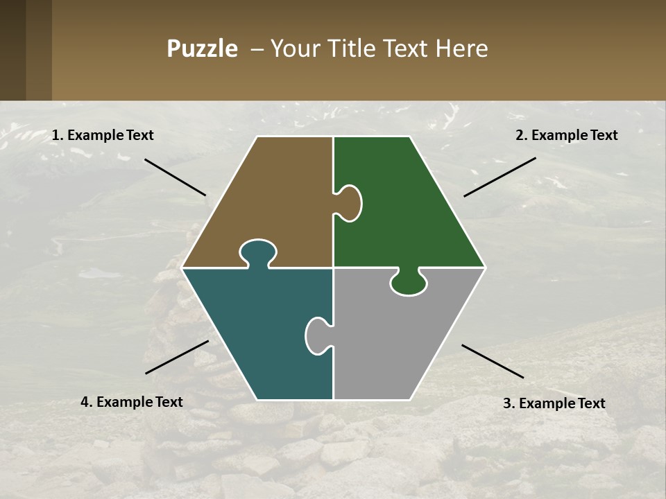 Vista Range Altitude PowerPoint Template