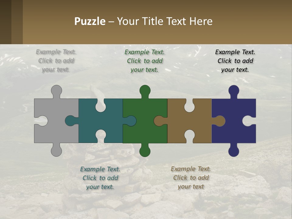 Vista Range Altitude PowerPoint Template