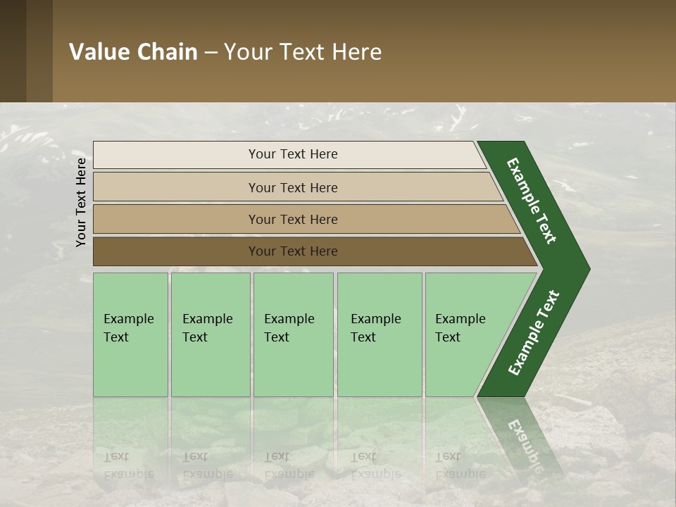 Vista Range Altitude PowerPoint Template