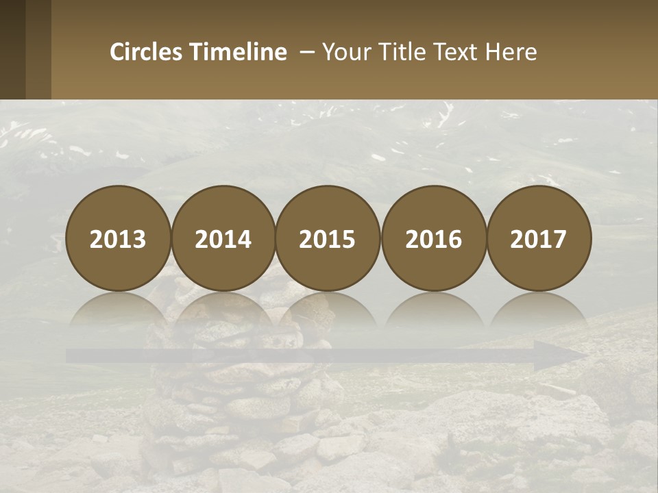 Vista Range Altitude PowerPoint Template