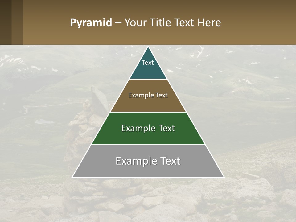 Vista Range Altitude PowerPoint Template