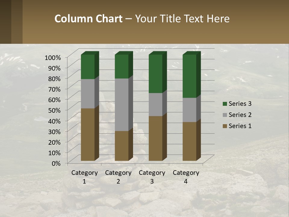 Vista Range Altitude PowerPoint Template
