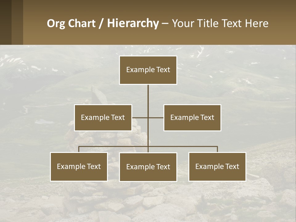 Vista Range Altitude PowerPoint Template