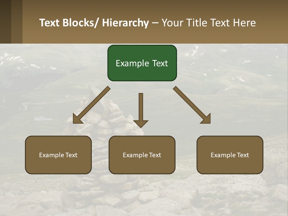 Vista Range Altitude PowerPoint Template