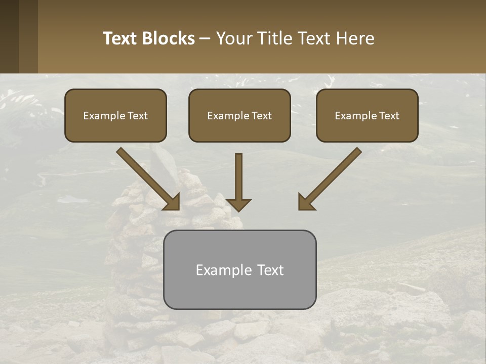 Vista Range Altitude PowerPoint Template