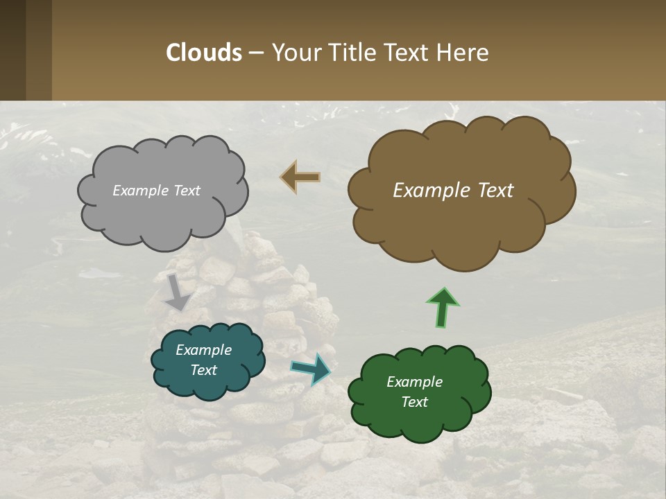 Vista Range Altitude PowerPoint Template