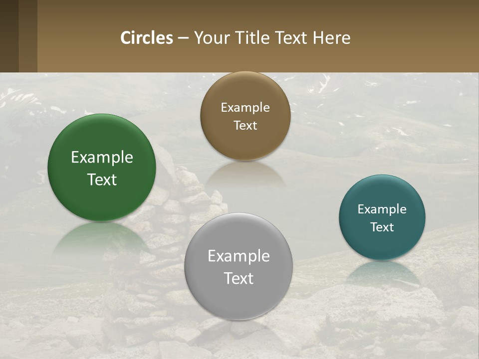 Vista Range Altitude PowerPoint Template