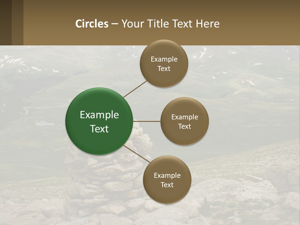 Vista Range Altitude PowerPoint Template