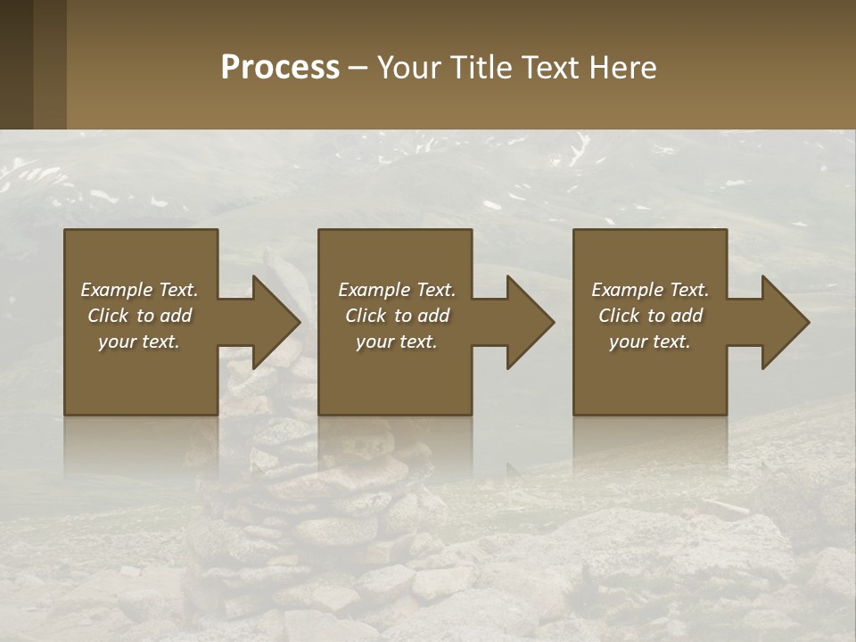 Vista Range Altitude PowerPoint Template