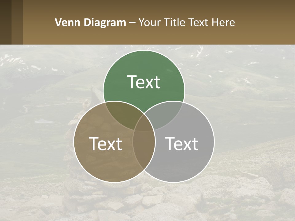 Vista Range Altitude PowerPoint Template