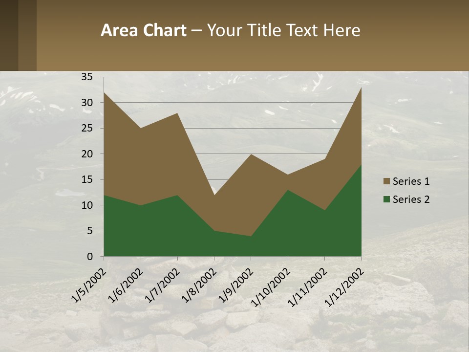 Vista Range Altitude PowerPoint Template