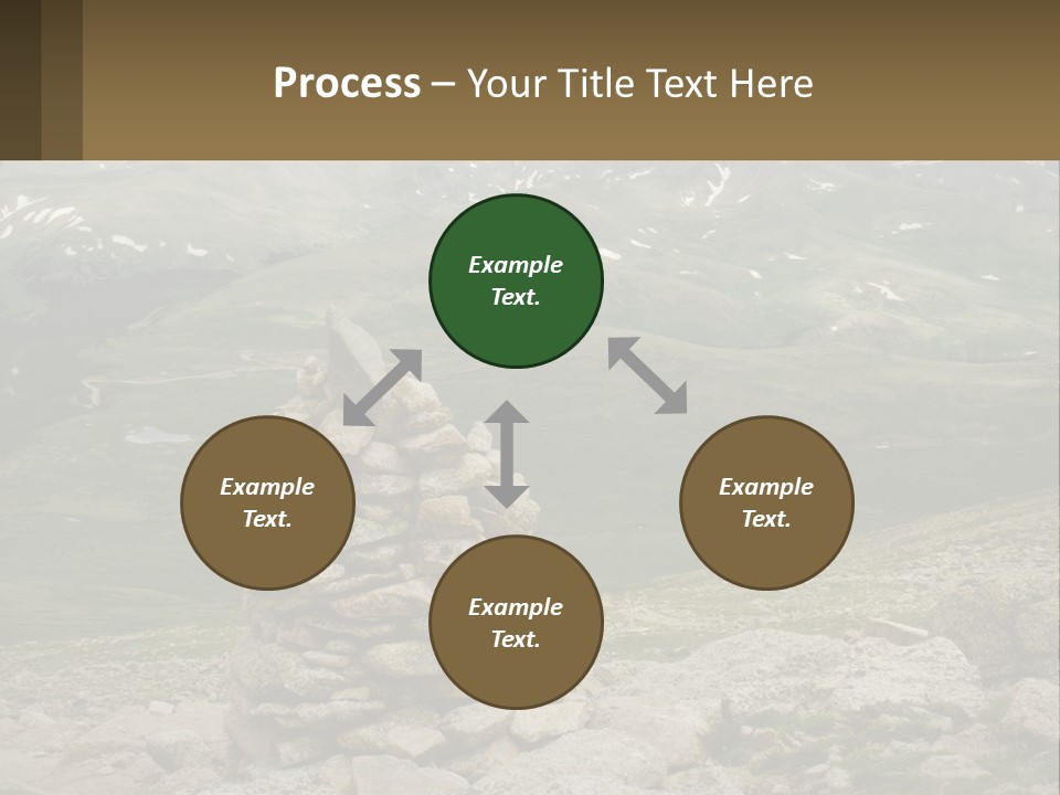 Vista Range Altitude PowerPoint Template