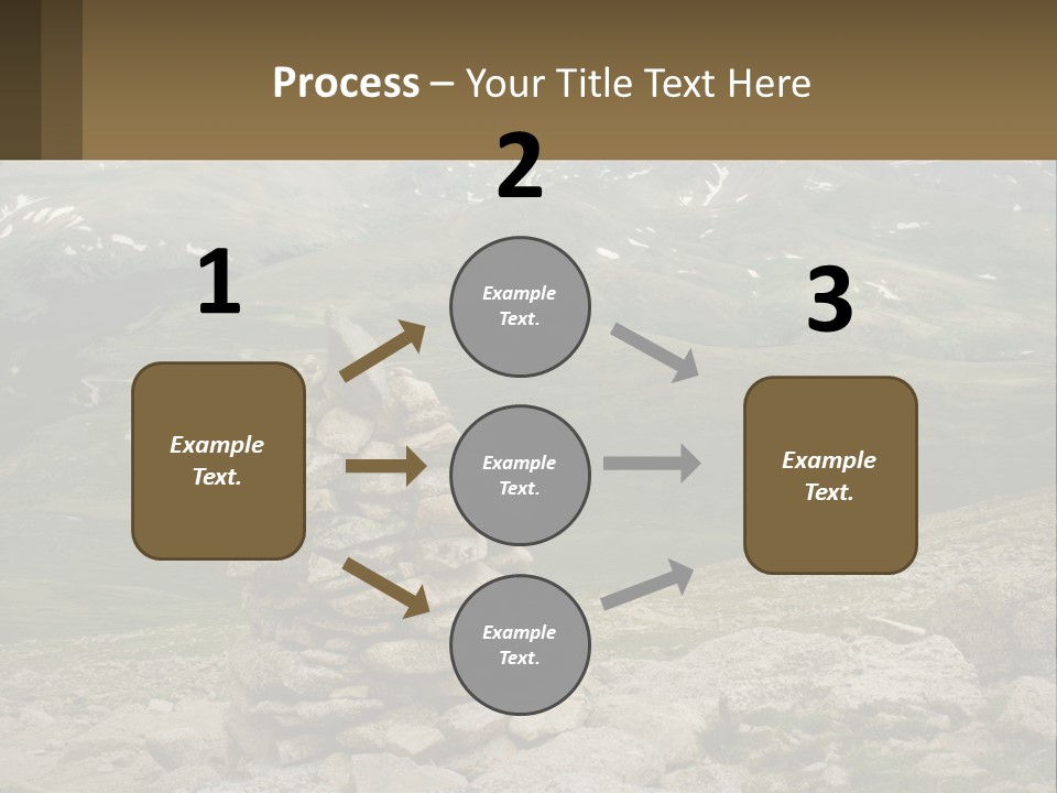 Vista Range Altitude PowerPoint Template