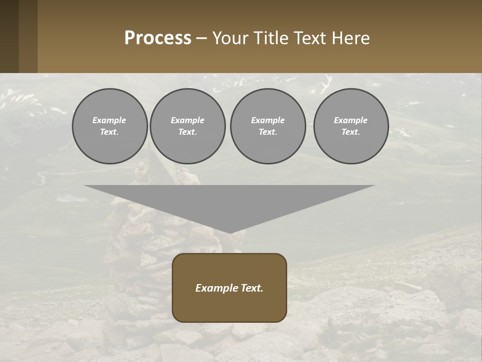 Vista Range Altitude PowerPoint Template