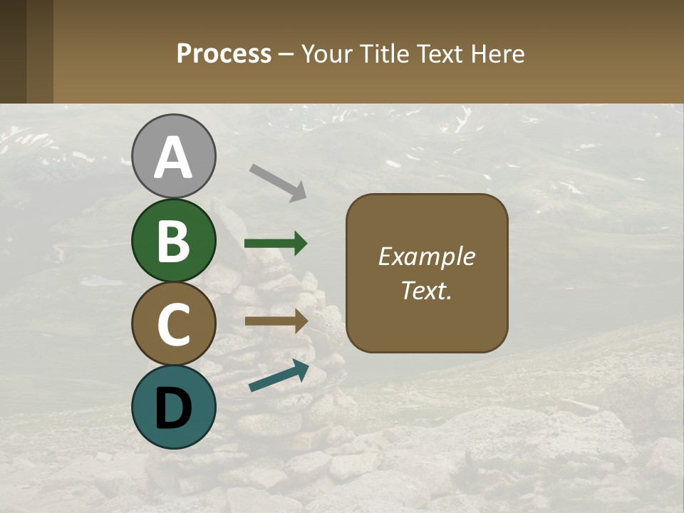 Vista Range Altitude PowerPoint Template