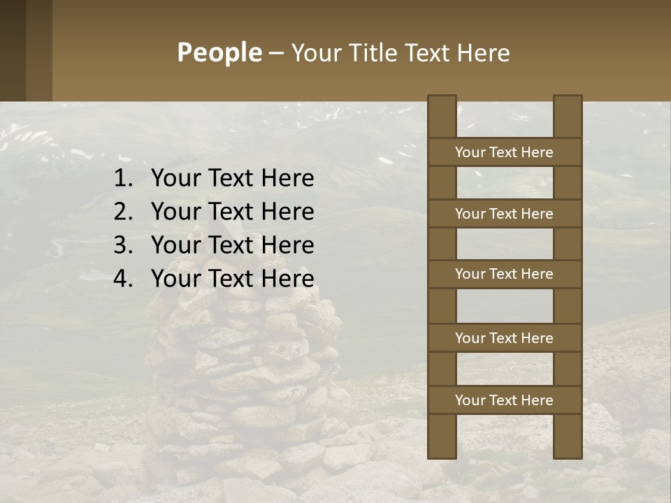 Vista Range Altitude PowerPoint Template