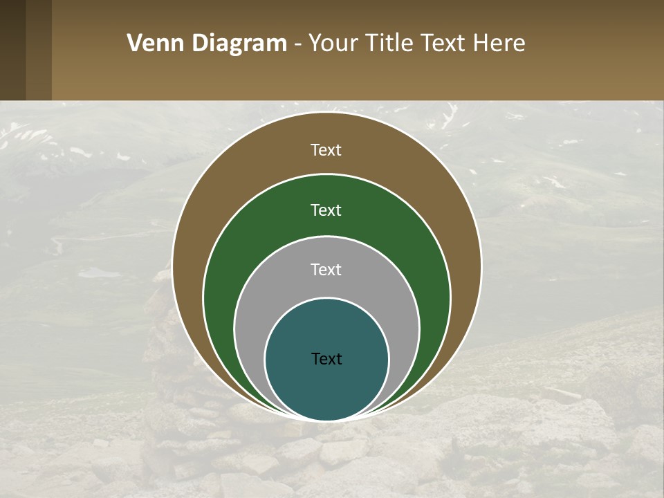 Vista Range Altitude PowerPoint Template