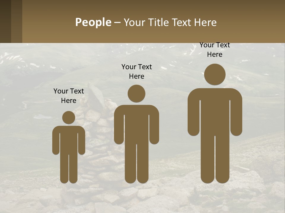 Vista Range Altitude PowerPoint Template