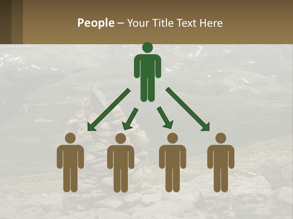 Vista Range Altitude PowerPoint Template