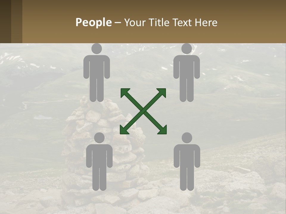 Vista Range Altitude PowerPoint Template