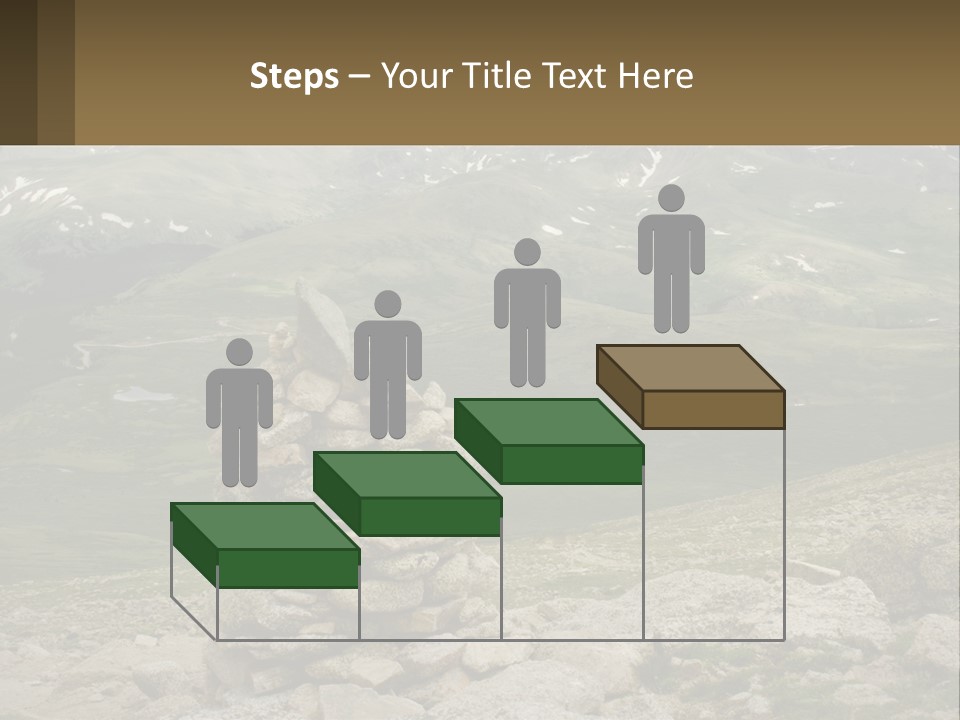 Vista Range Altitude PowerPoint Template