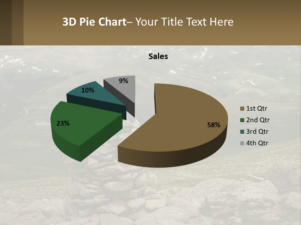 Vista Range Altitude PowerPoint Template