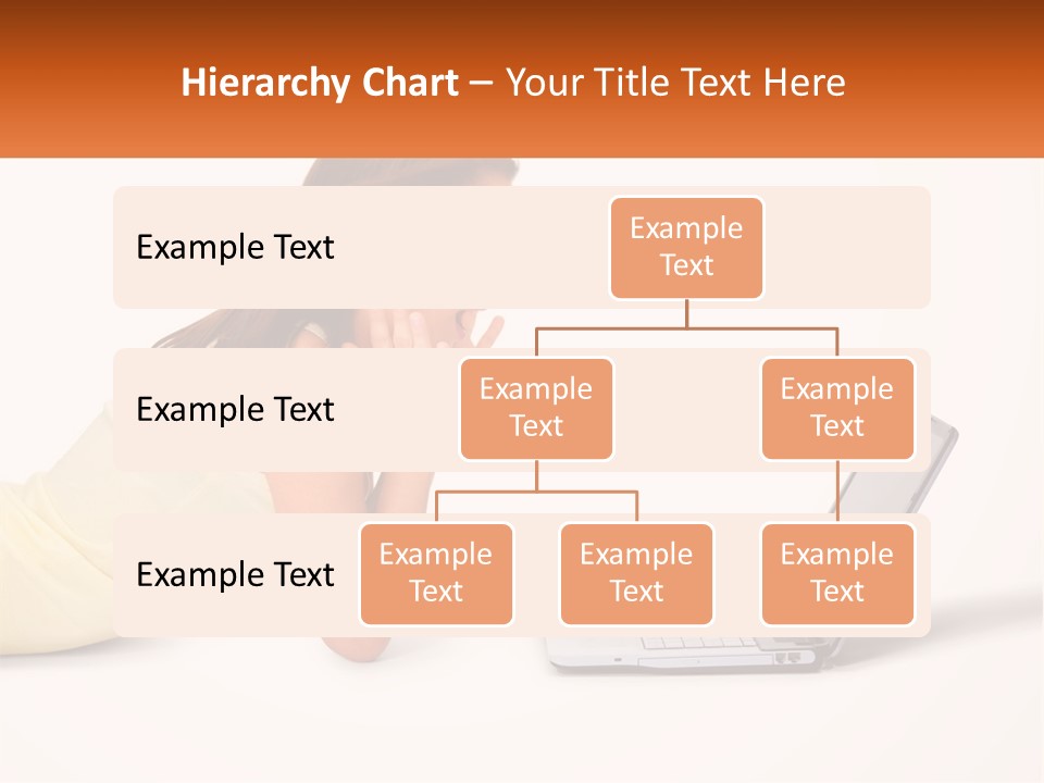 A Woman Laying On The Ground With A Laptop In Front Of Her PowerPoint Template